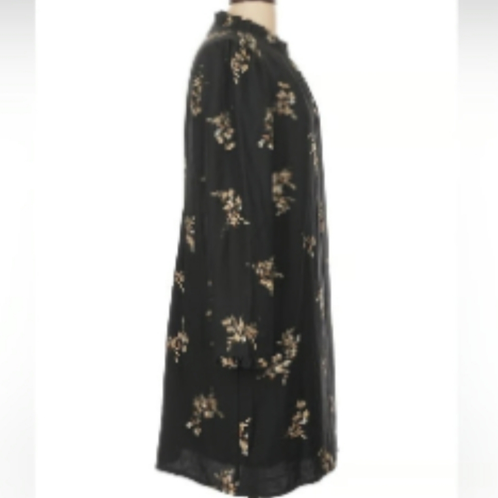 NWT Women's J.Crew Ruffleneck Floral Shift Dress - Picture 7 of 12